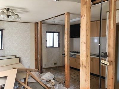 リフォーム前の内装