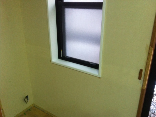 ダイノックシート張り付け