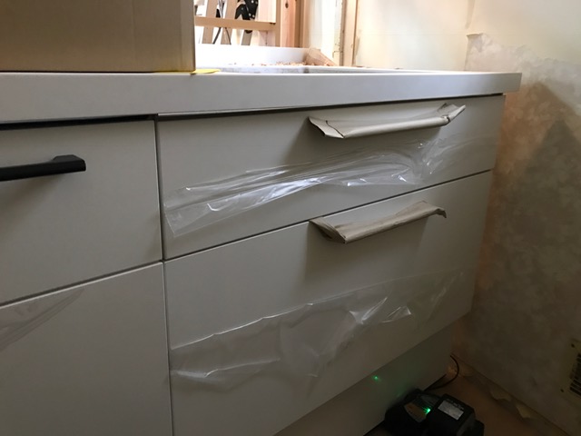 キッチンの取り付け